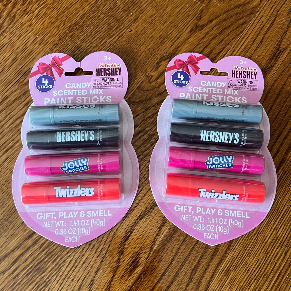 NWT Candy Scented Mix Paint Sticks Set Bundle of 2 Packages
